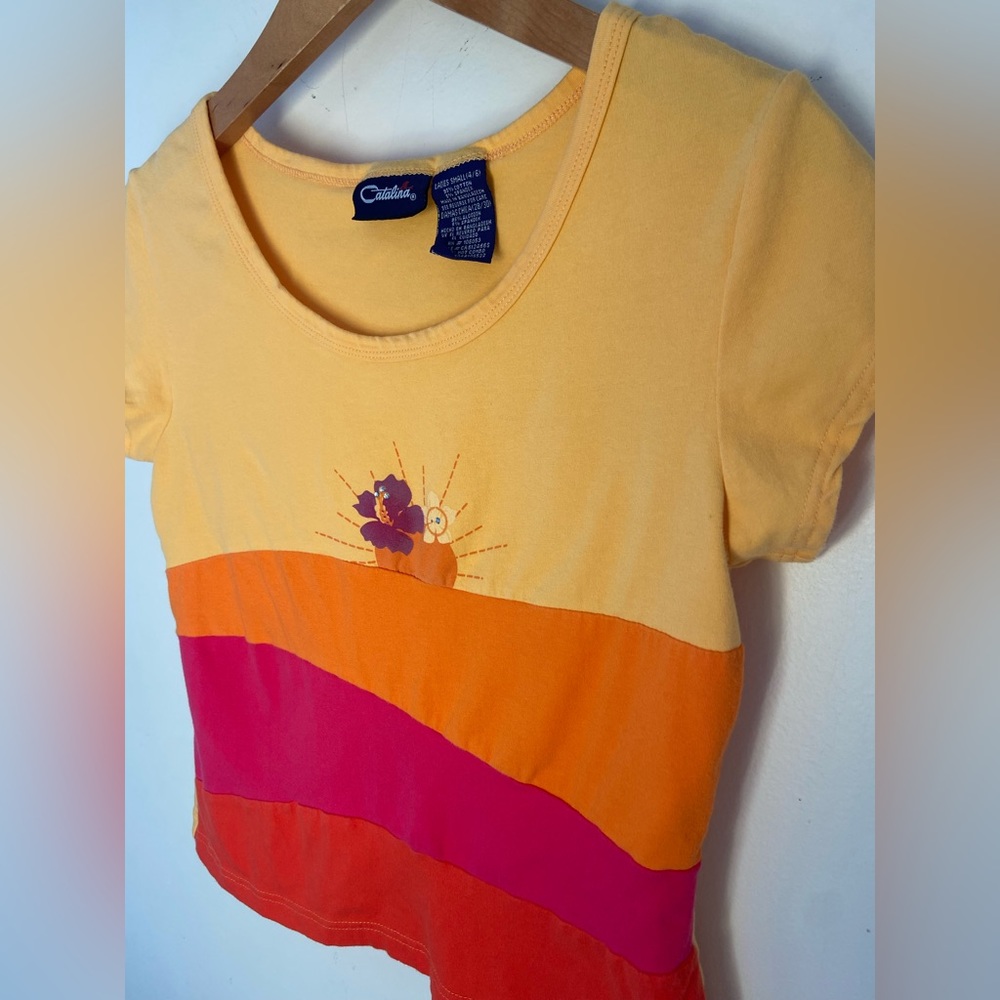 Vintage 90’s Women’s Catalina Shirt Retro Size Small 4/6 Y2K